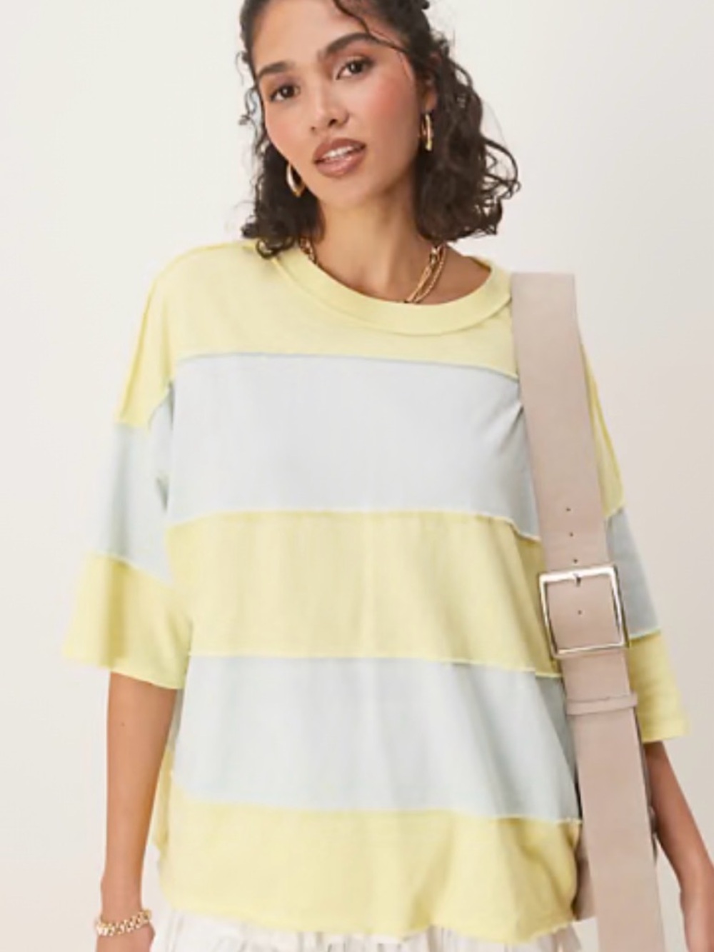 Free people Maddie oversized t-shirt size XS